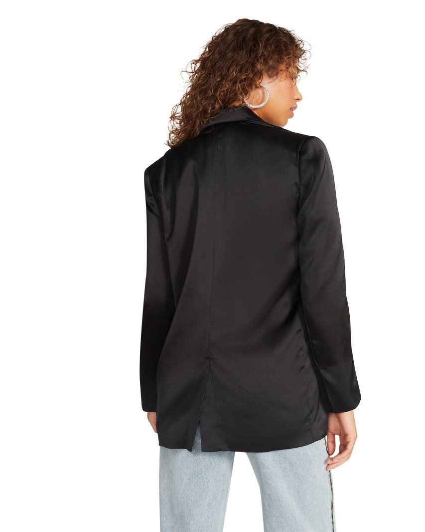 Black Steve Madden Audrey Women's Jackets | PH 1952NJB